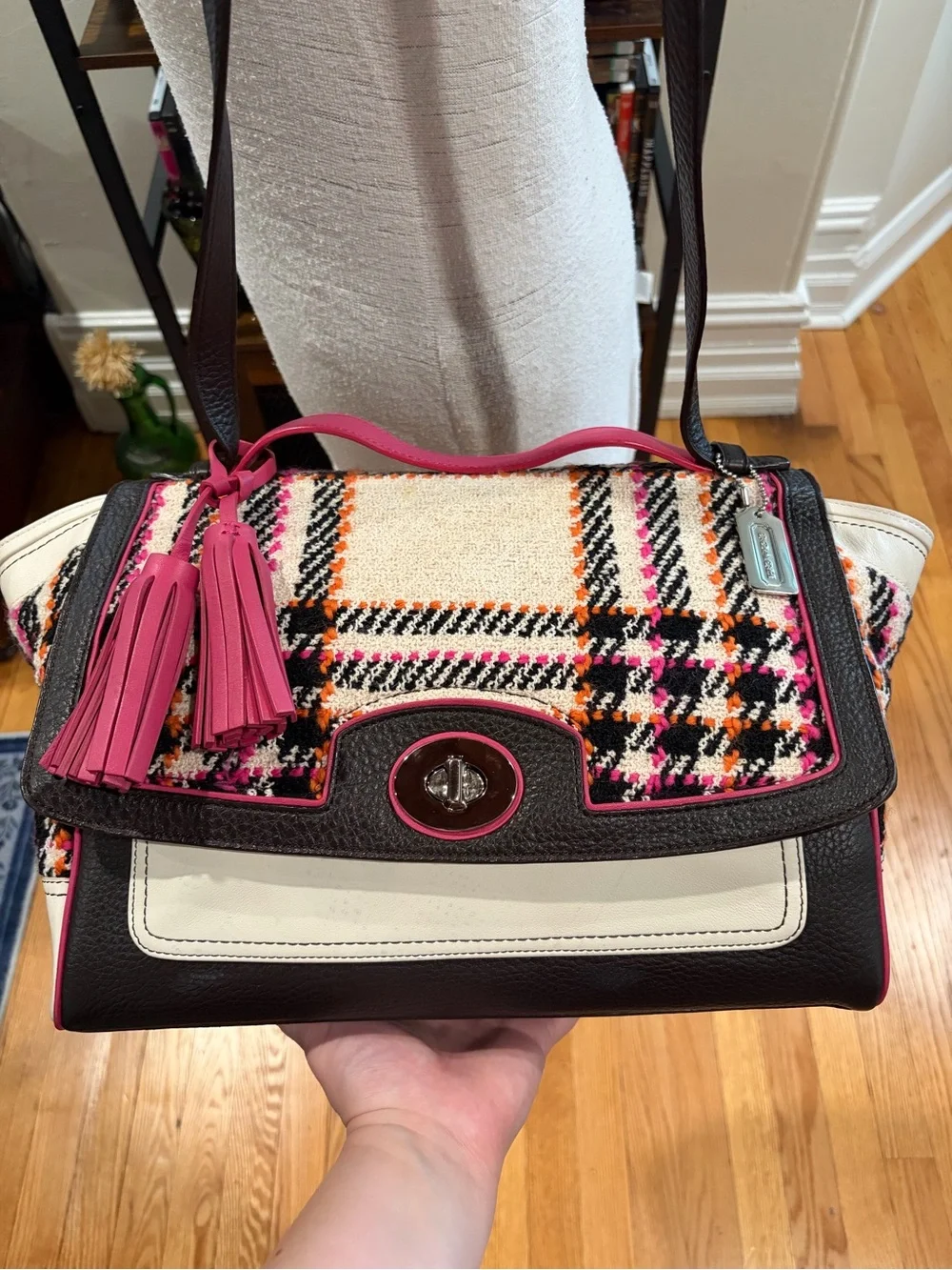 Coach Legacy Tweed Crossbody Bag - 21142
